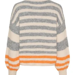 MARTA DU CHATEAU dame strik MdcCassie 8130 - Beige/Grigio8808/Orange8823 Sale