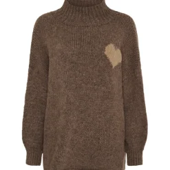 MARTA DU CHATEAU dame strik MdcCedar 9232 - Fango/Light Camel Online