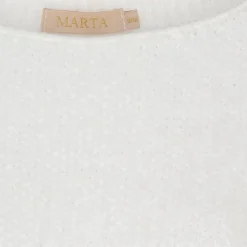 MARTA DU CHATEAU dame strik MdcAnouk 8038 - White Best