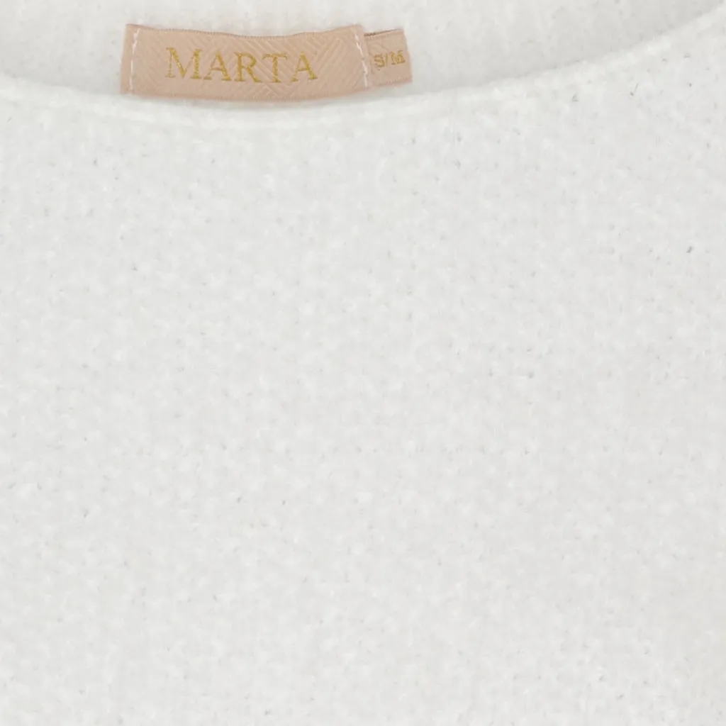 MARTA DU CHATEAU dame strik MdcAnouk 8038 - White Best