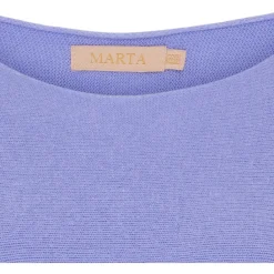 MARTA DU CHATEAU dame strik MdcSia 5003 - Azzurro9685 Sale