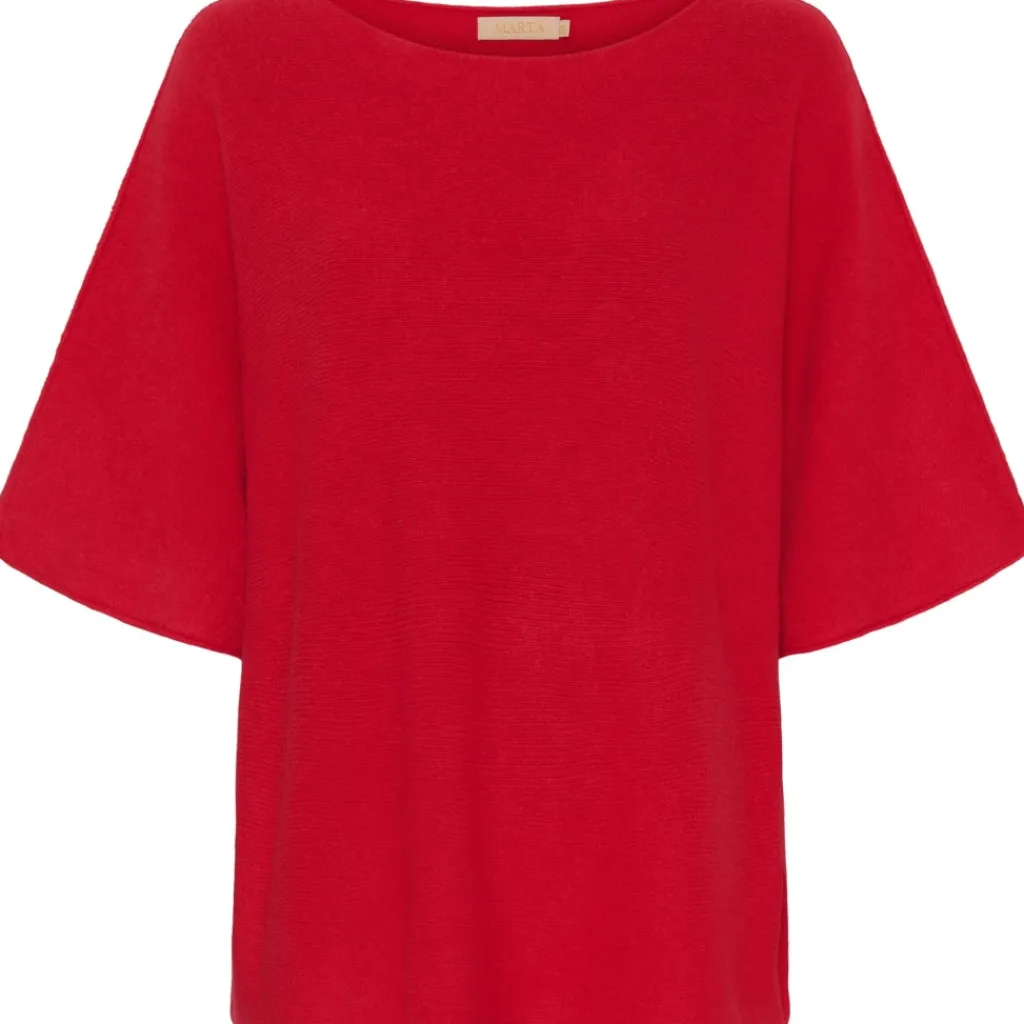 MARTA DU CHATEAU dame strik MdcSia 5003 - AW Red 2057 Best