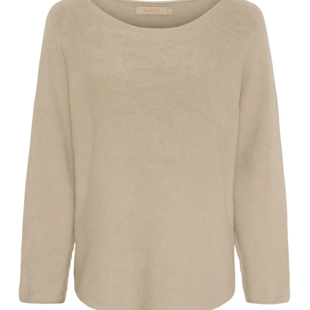 MARTA DU CHATEAU dame strik MDCDagmar 5001 - Cashmere2658