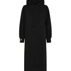 MARTA DU CHATEAU dame sweat kjole MdcNoor 6537 - Black Discount