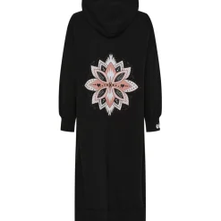 MARTA DU CHATEAU dame sweat kjole MdcNoor 6537 - Black Discount