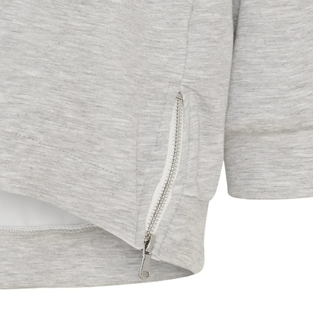 MARTA DU CHATEAU dame sweatshirt MdcCerise 258026 - GreyMelange02 Online