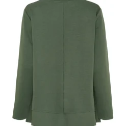 MARTA DU CHATEAU dame sweatshirt MdcCharline 85783 - Military