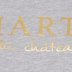 MARTA DU CHATEAU dame sweatshirt MdcAnnemette J-639 - Grey Melange Clearance