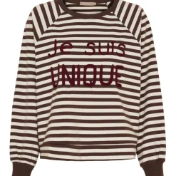 MARTA DU CHATEAU dame sweatshirt MdcFenja 38817 - Moro/Bordeaux Best