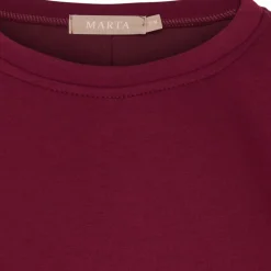 MARTA DU CHATEAU dame sweatshirt MdcPine 85783-1 - Bordeaux6269 Clearance