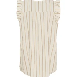 MARTA DU CHATEAU dame top MdcAngelica 18357 - Brown4 Discount