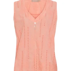 MARTA DU CHATEAU dame top MdcPerla 6261 - Orange703 Best