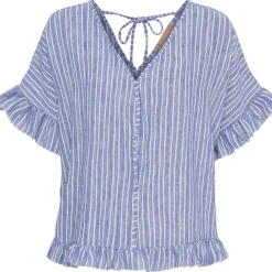 MARTA DU CHATEAU dame top MdcMatilda 8464 - Blue Jeans Hot