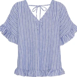 MARTA DU CHATEAU dame top MdcMatilda 8464 - Blue Jeans Hot