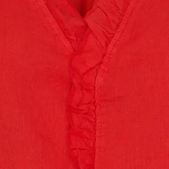 MARTA DU CHATEAU dame top MdcElke - Rosso Sale