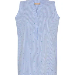 MARTA DU CHATEAU dame top MdcSolvej - Skyblueprint2 Outlet