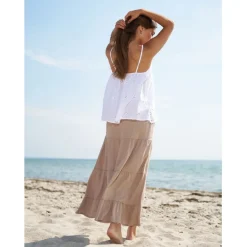 MARTA DU CHATEAU dame top 5720 - White Clearance