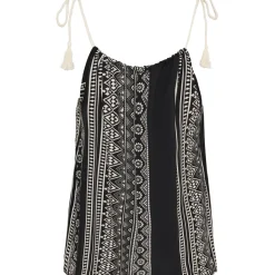 MARTA DU CHATEAU dame top MdcTanya 258620 - Black/WhiteMC1488 Discount