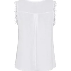 MARTA DU CHATEAU dame top MdcHolly 258355 - Optical White New