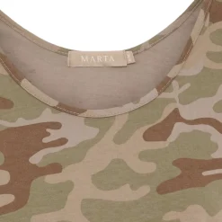 MARTA DU CHATEAU dame top MdcAngeline 2499 - Green Camo Best