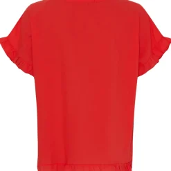 MARTA DU CHATEAU dame top MdcKasimira - Rosso Hot