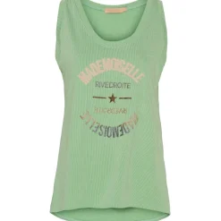 MARTA DU CHATEAU dame top MdcOda - Green New
