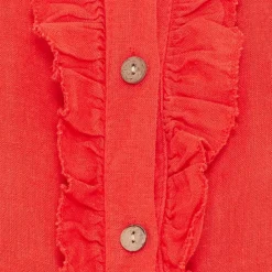 MARTA DU CHATEAU dame top MdcMalene 258356 - Red5604 Clearance