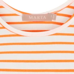 MARTA DU CHATEAU dame top MdcMarina 2499/B - Arancio Fluo