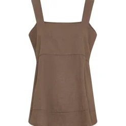 MARTA DU CHATEAU dame top MdcAbby 258642 - Cold brown Discount