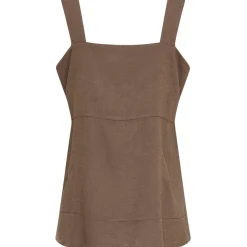 MARTA DU CHATEAU dame top MdcAbby 258642 - Cold brown Discount