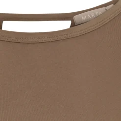 MARTA DU CHATEAU dame top MdcTinka 258635 - Dark Camelo Discount