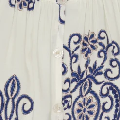 MARTA DU CHATEAU dame top MdcSilja - 4352Bluescuro Clearance