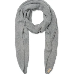 MARTA DU CHATEAU dame tørklæde 194007 - Light Grey Melange