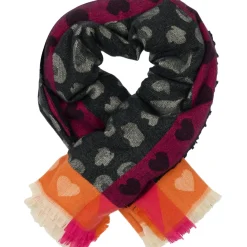 MARTA DU CHATEAU dame tørklæde MdcSoraka BA-1499 - Black Best