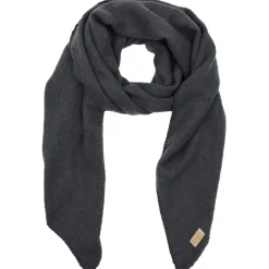 MARTA DU CHATEAU dame tørklæde 194007 - Dark Grey Outlet