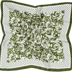 MARTA DU CHATEAU dame tørklæde MdcJuline FA-Scarf - Green31215 Discount