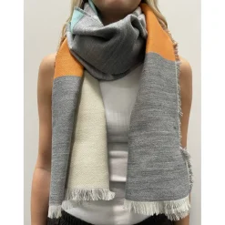 MARTA DU CHATEAU dame tørklæde MdcNyla BA-2865 - Grey Best