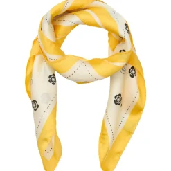 MARTA DU CHATEAU dame tørklæde MdcEliane FA-Scarf - Yellow1473 Discount
