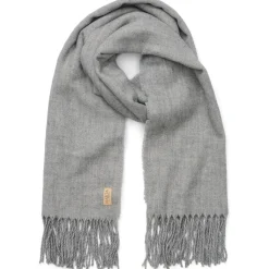 MARTA DU CHATEAU dame tørklæde 171419 - Light Grey Melange