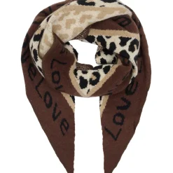 MARTA DU CHATEAU dame tørklæde MdcClio BA-0746 - Coffee Clearance