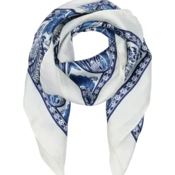 MARTA DU CHATEAU dame tørklæde MdcJuline FA-Scarf - Blue31206 Hot