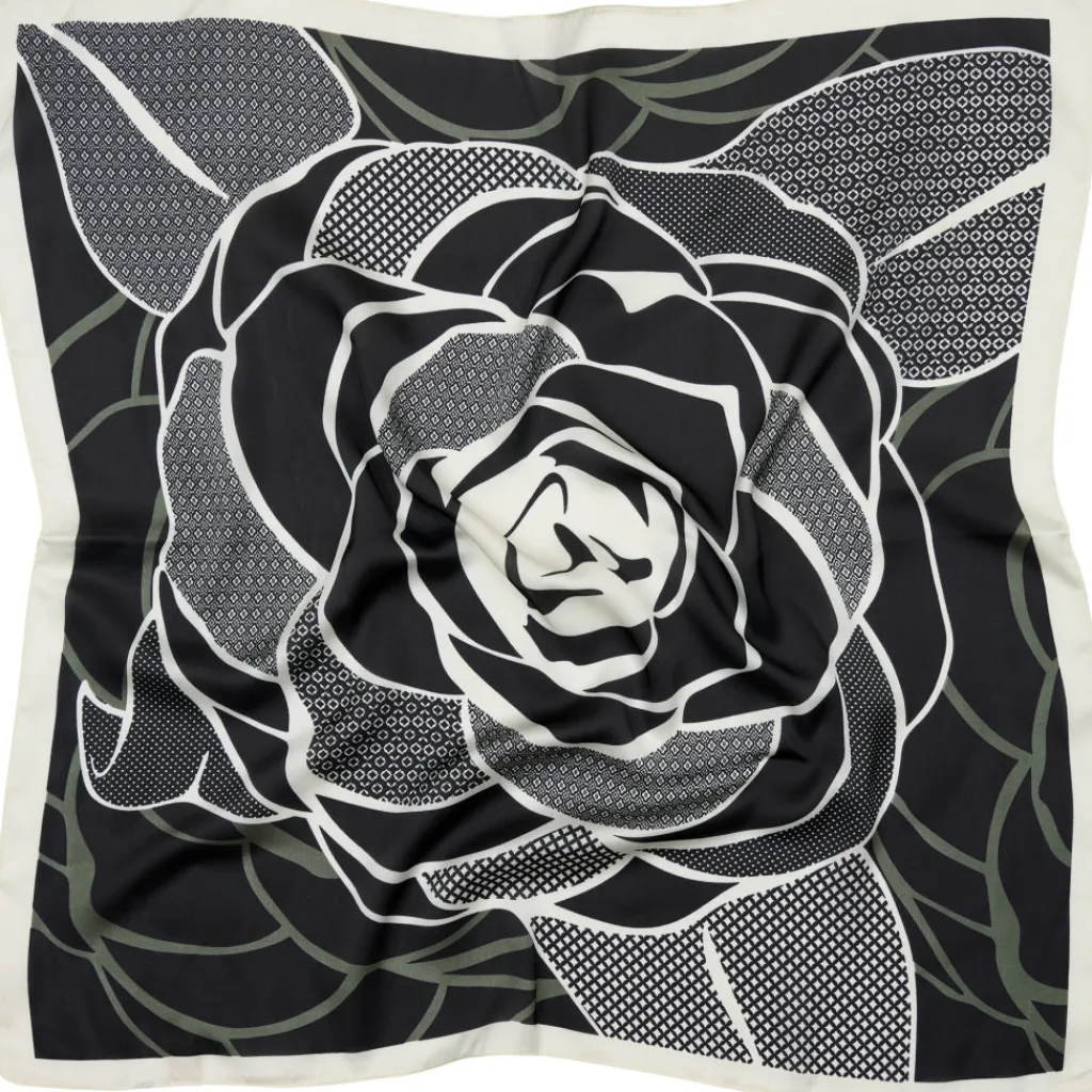 MARTA DU CHATEAU dame tørklæde MdcJuline FA-Scarf - Black31240 Hot