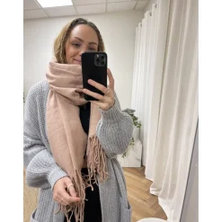 MARTA DU CHATEAU dame tørklæde 171419 - Rose Best