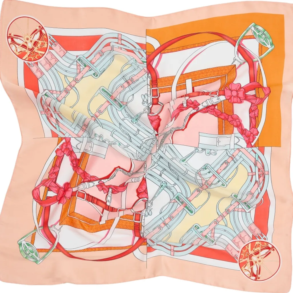 MARTA DU CHATEAU dame tørklæde MdcJuline FA1-Scarf - Orange176