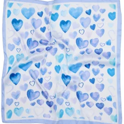 MARTA DU CHATEAU dame tørklæde MdcJuline FA1-Scarf - Blue90 Hot