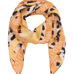 MARTA DU CHATEAU dame tørklæde MdcJuline FA1-Scarf - Orange/Yellow Discount