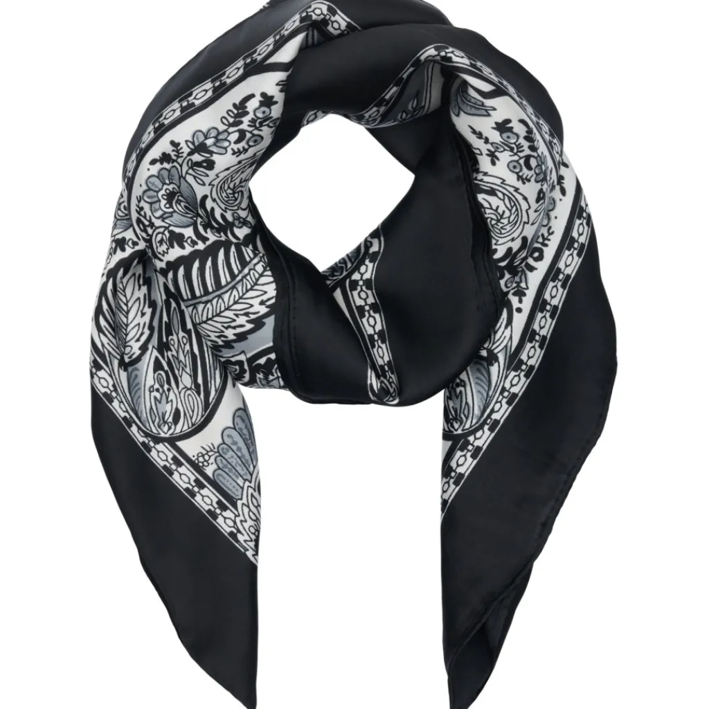 MARTA DU CHATEAU dame tørklæde MdcJuline FA-Scarf - Black31206 Online