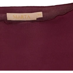 MARTA DU CHATEAU dame t-shirt MdcLeonora 5894 - Wine New