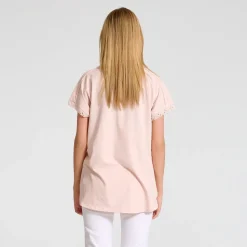 MARTA DU CHATEAU dame t-shirt 41058 - Pink Discount