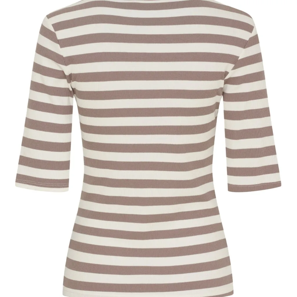 MARTA DU CHATEAU dame T-Shirt MdcNena 7524 - Tortora Online